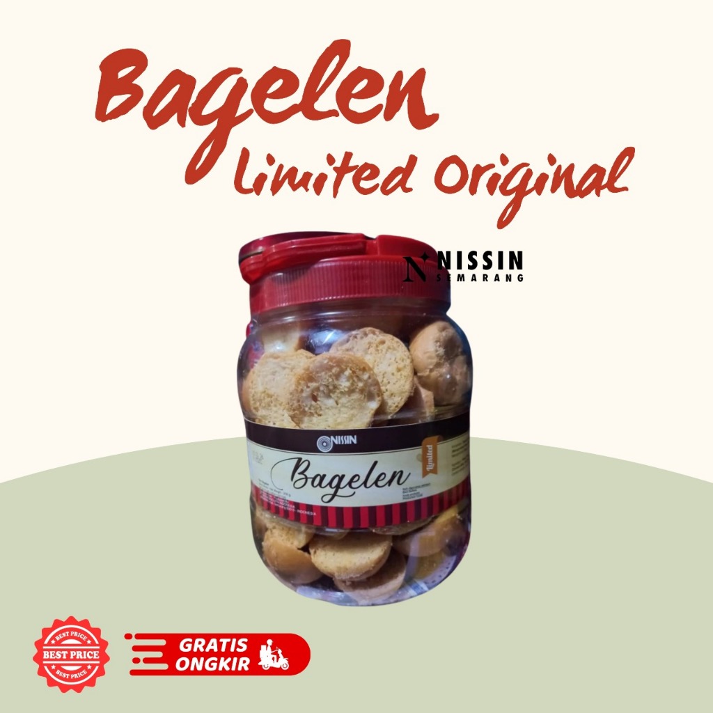 

Nissin Bagelen Original 250g Nissin Bagelen Toples Limited