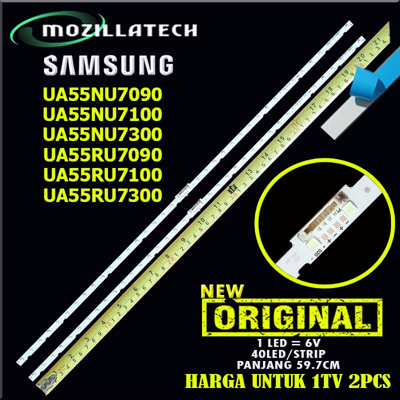 BACKLIGHT TV SAMSUNG 55RU UA55NU7090 UA55NU7100 UA55NU7300 UA55RU7090 AOT-55-NU7100 BN96-45913A