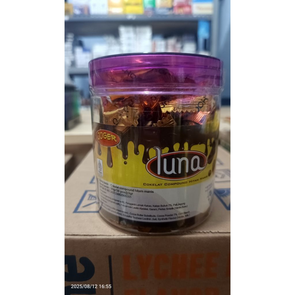 

(ABDILA) Joger Coklat Luna isi 30 pcs