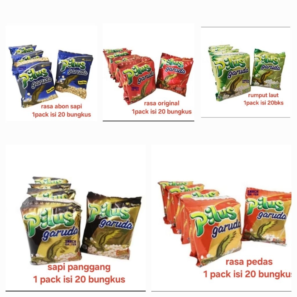 

pilus garuda kemasan 7gr per bungkus (pembelian per pack isi 20 bungkus)
