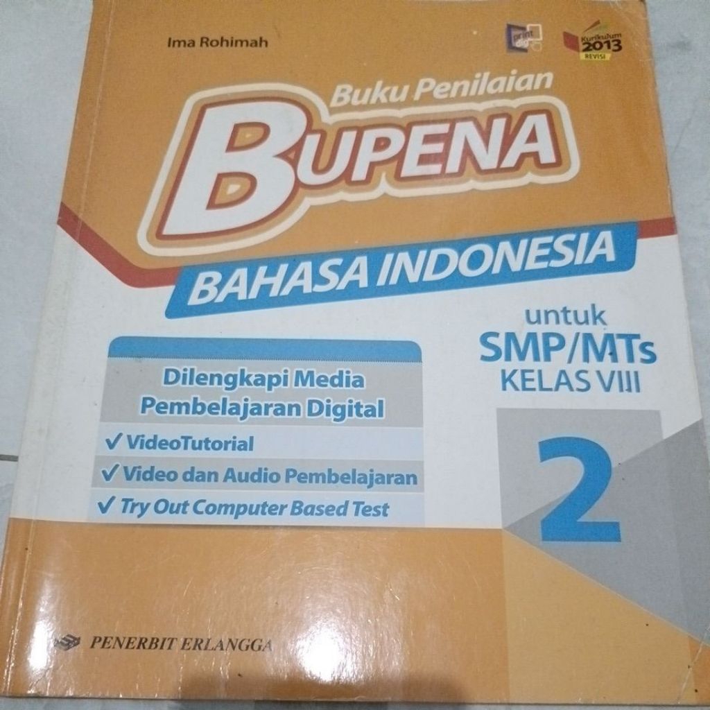 bupena bahasa Indonesia kelas 8
