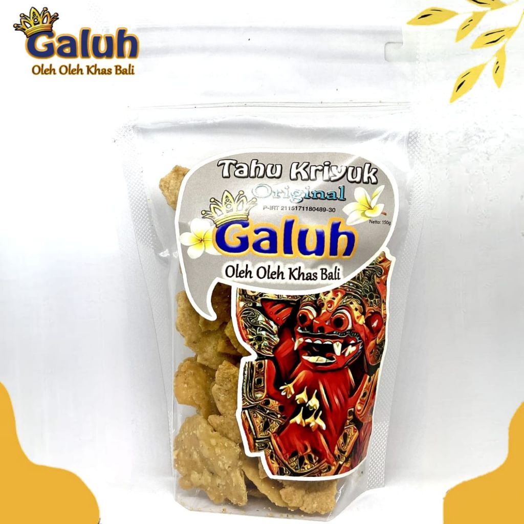 

Keripik Tahu Galuh 150g – Rasa Original, Oleh Oleh Khas Bali