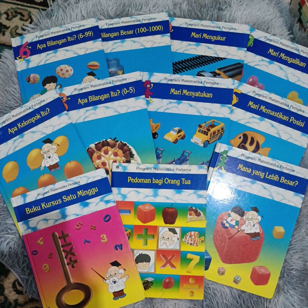 Buku preloved ---program matematika pertama-- 8 buku