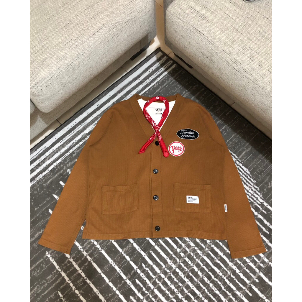 CARDIGAN BY FAMILIAS WITH BROWN COLOR