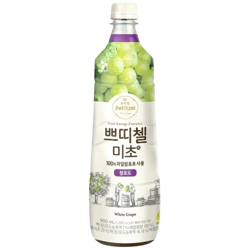 

CJ Petitzel Fruit Vinegar for Drink - WHITE GRAPE (900ml)