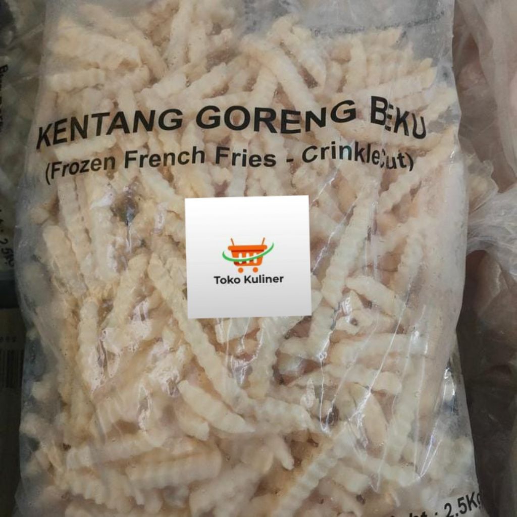 

Kentang Crinkle @10kg - Harga Grosir Per karton