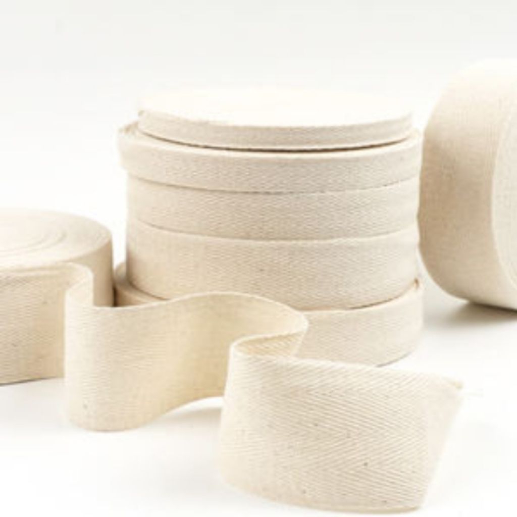 

Pita Katun Polos Cream 5cm