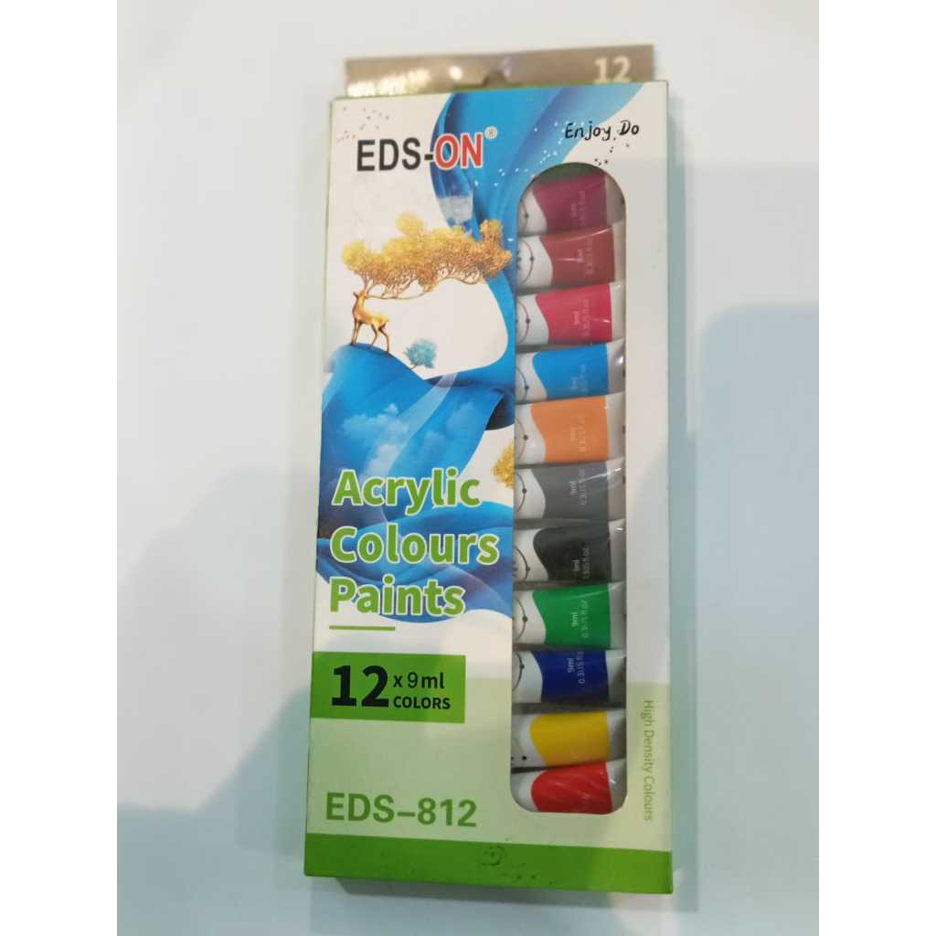 

EDS-ON Acrylic Colours 12 Warna