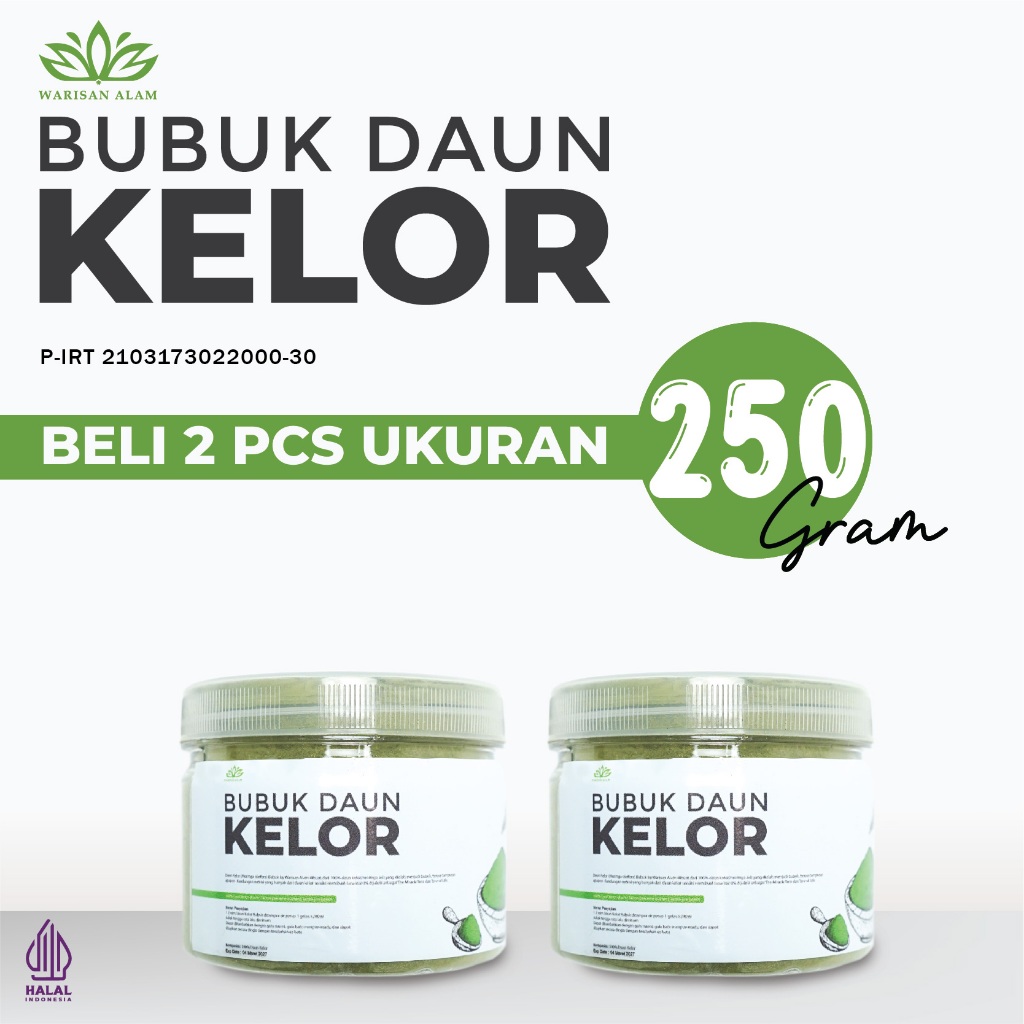 

BUBUK DAUN KELOR WARISAN ALAM BUBUK KELOR (250gram 2PCS) DAUN KELOR ORGANIK SERBUK PREMIUM SUPER HALUS BUBUK KELOR