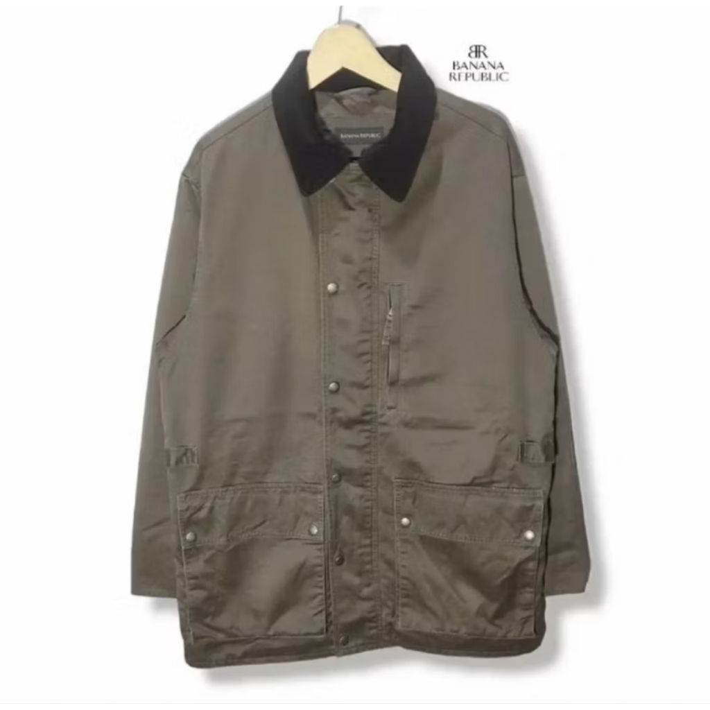 BANANA REPUBLIC Casual Coat Jacket Size tag S fit XL (P86xL62/LD124) kasual pria