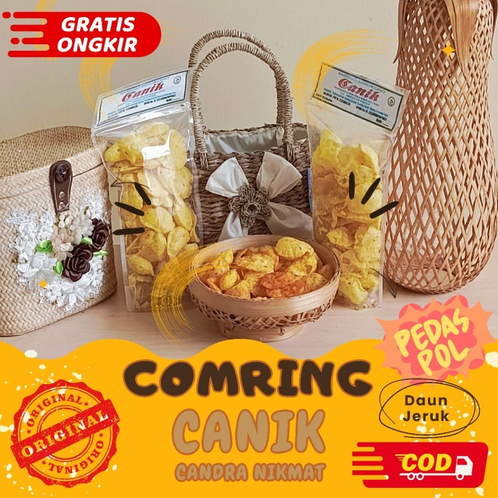 

Gemblong / Kecimpring / Comring Canik Tipis / Kembung Snack Khas Tasikamalaya