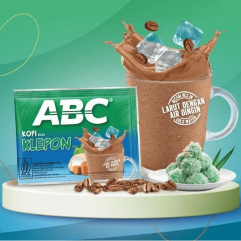 

Kopi ABC Iced Klepon 1 Renceng isi 10 Sachet | Kopi Instan