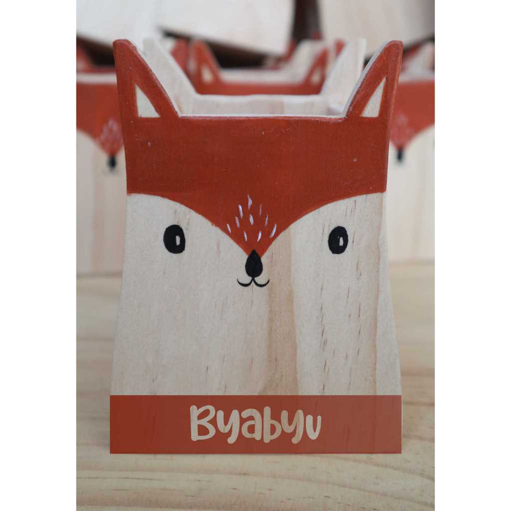 

Custom Nama Untuk Kotak pensil Print Stiker Transparan