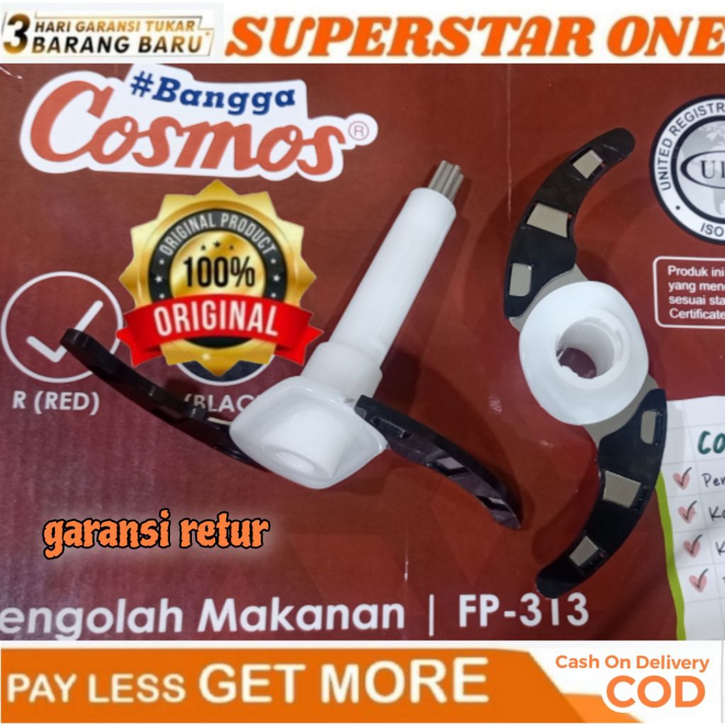 cosmos choper fp 313/pisau choper/chopper cosmos fp 313/fp-313/fp313