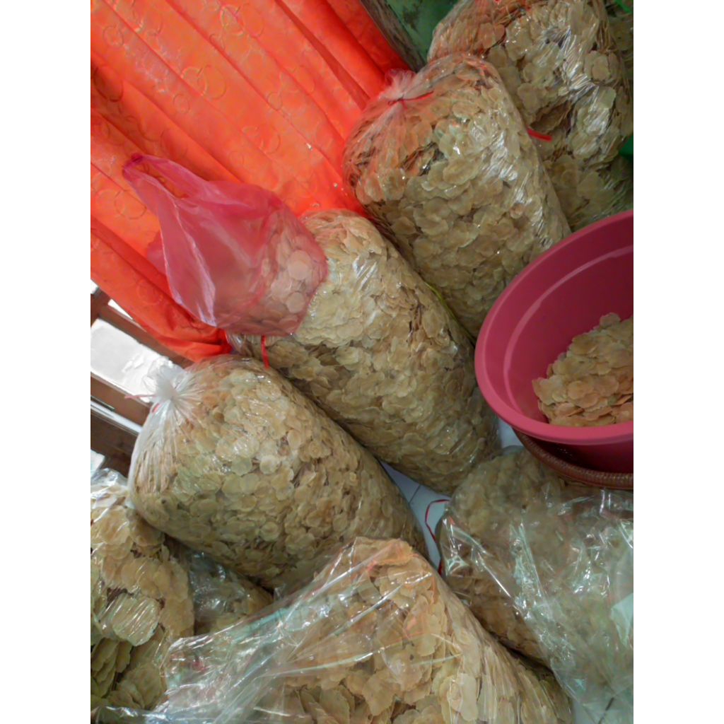 

Paket usaha emping melinjo 5Kg khas menes Ori