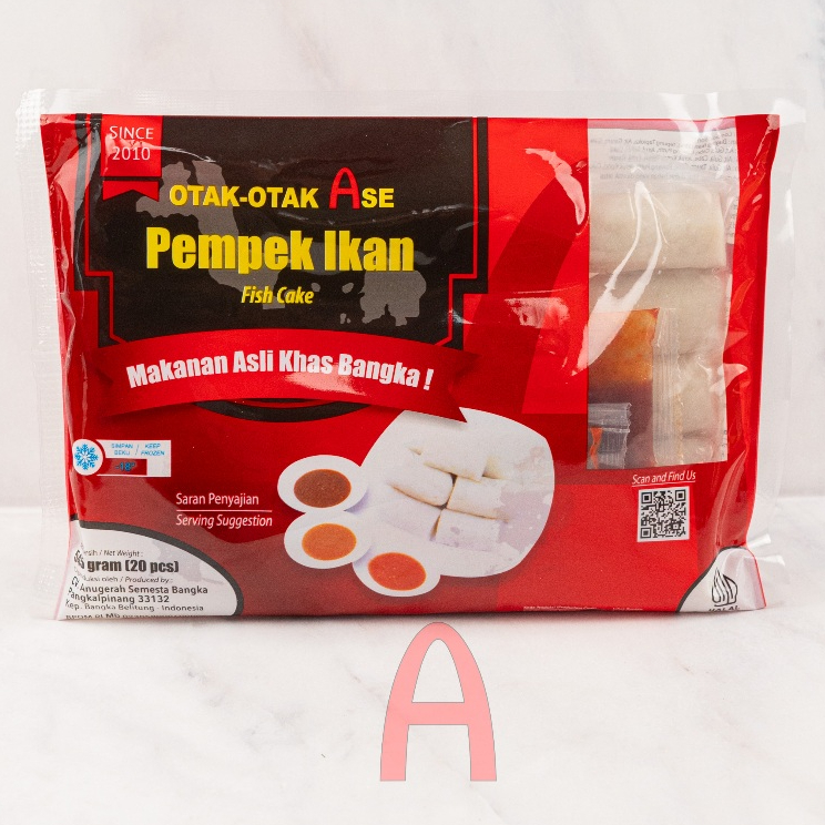 

OTAK OTAK ASE - Empek Ikan Tenggiri Frozen Isi 20pcs - Asli Ikan Tenggiri 100% Makanan Khas Bangka Frozen Food Vakum