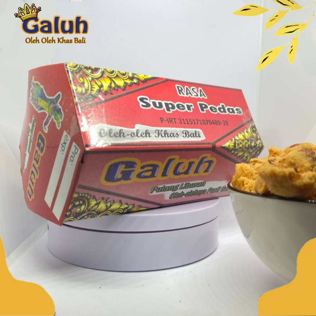 

Kacang Disco Galuh Box 200g – Oleh Oleh Khas Bali, Rasa Super Pedas, Camilan Renyah Halal