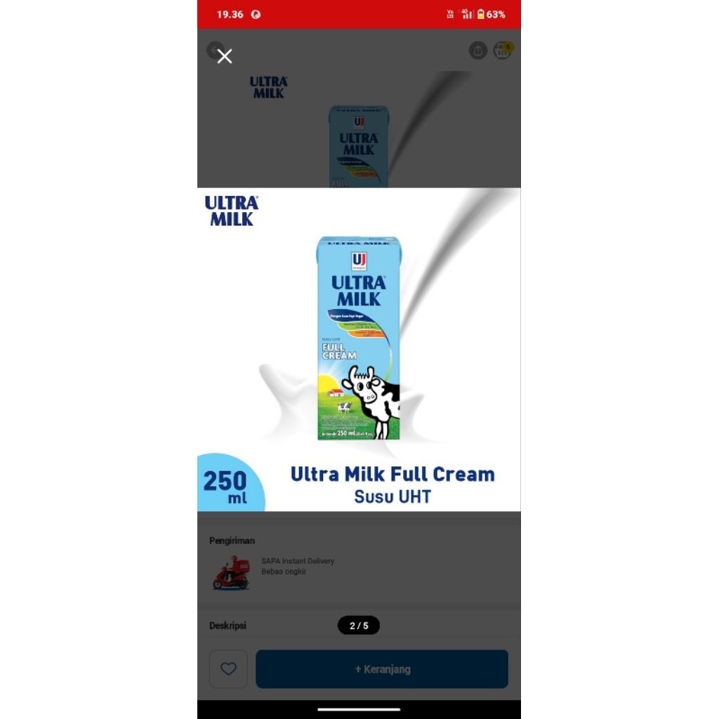 

Ultra milk