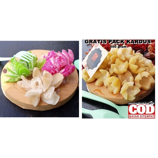 

Paket Bundling Manisan Pala Kering dan Manisan Pala basah ukuran 250 gram