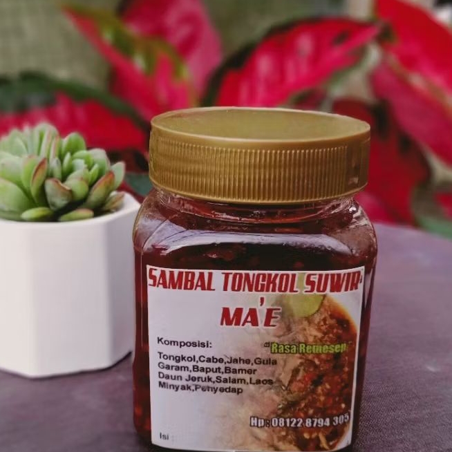 

sambal tongkol suwir pedas manis gurih ( isi 200 gram)