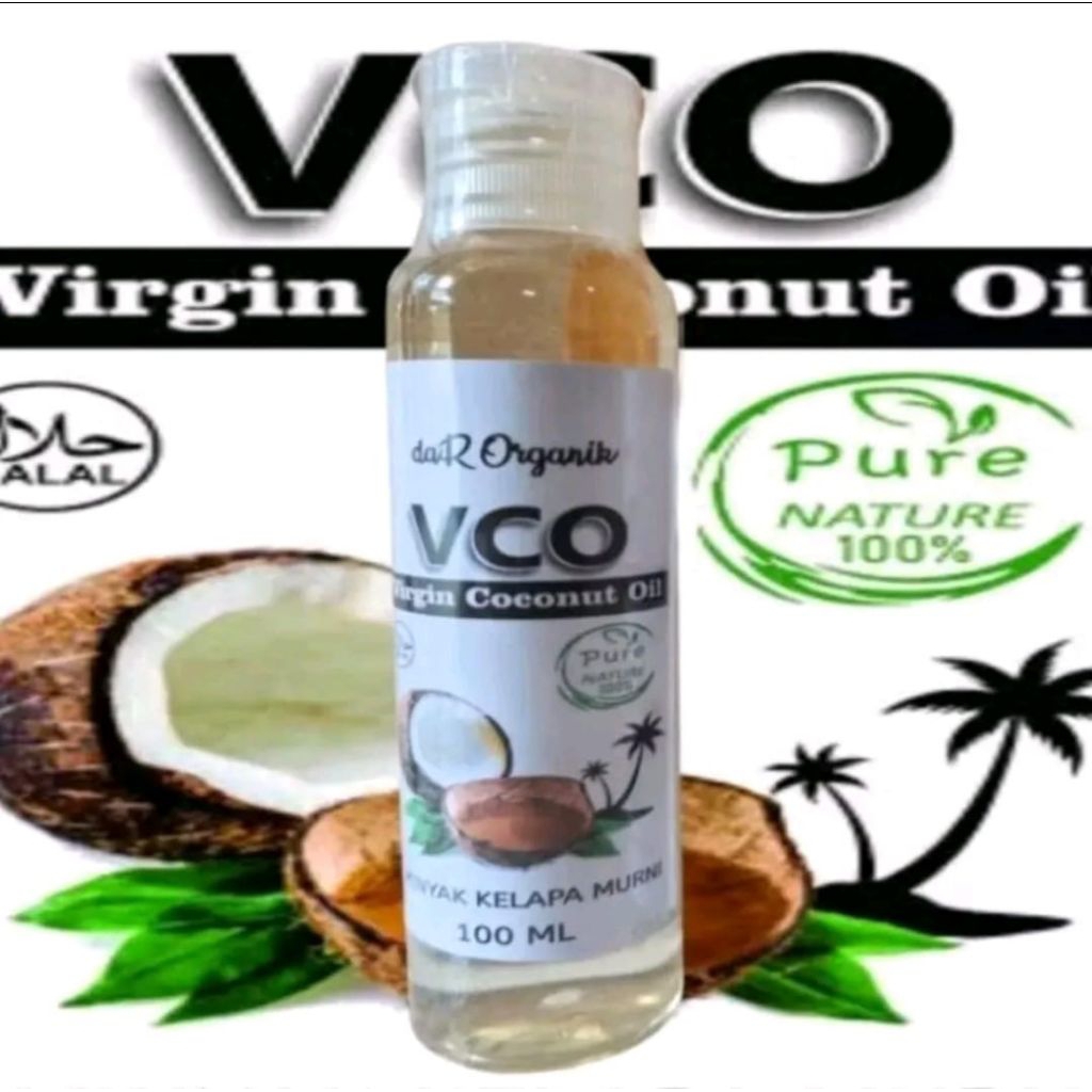 

MINYAK KELAPA MURNI 100ML | VIRGIN VCOCOCONUT OIL