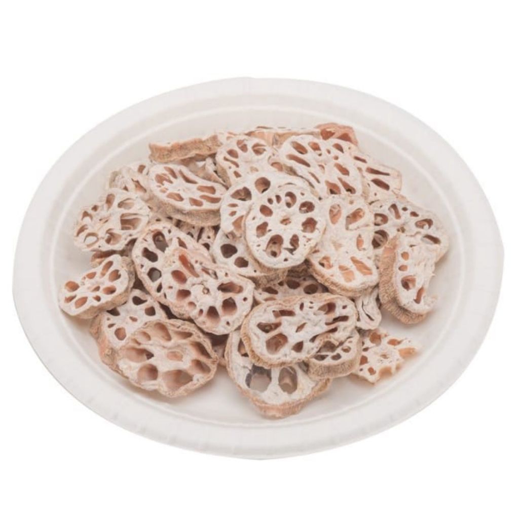 Akar Teratai Kering Iris/Lian Ou Iris/Rhizoma Lotus Node