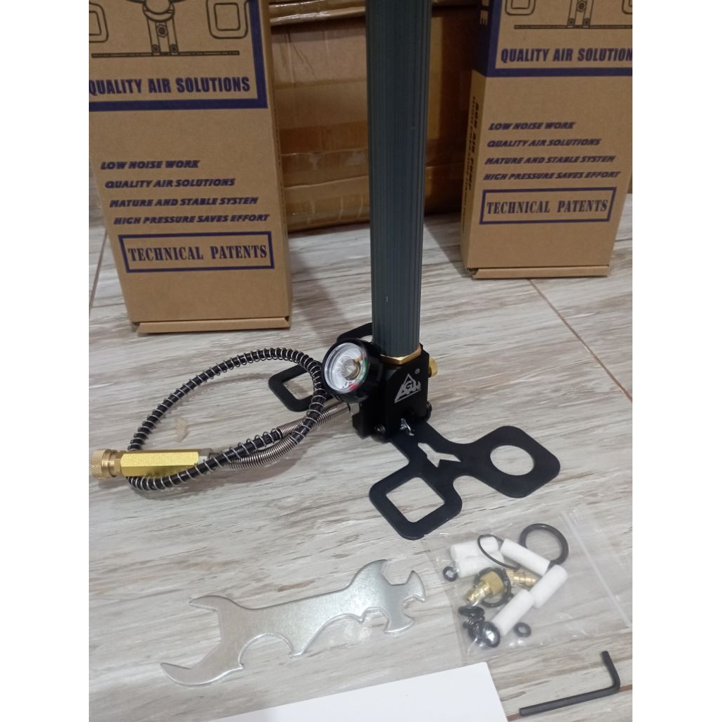 POMPA PCP 4STAGE HITAM IMPORT MURAH.POMPA ANGIN TEKANAN TINGGI 6000PSI.HIGH PRESSURE AIR PUMP.HAND P