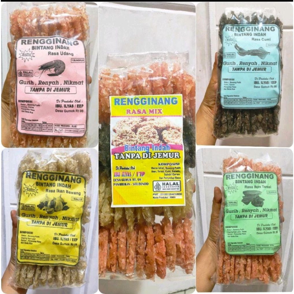 

RENGGINANG BINTANG INDAH / RENGGINANG TANPA DIJEMUR / RENGGINANG MENTAH KHAS SITUBONDO / RENGGINANG KHAS SITUBONDO / RENGGINANG TERLARIS