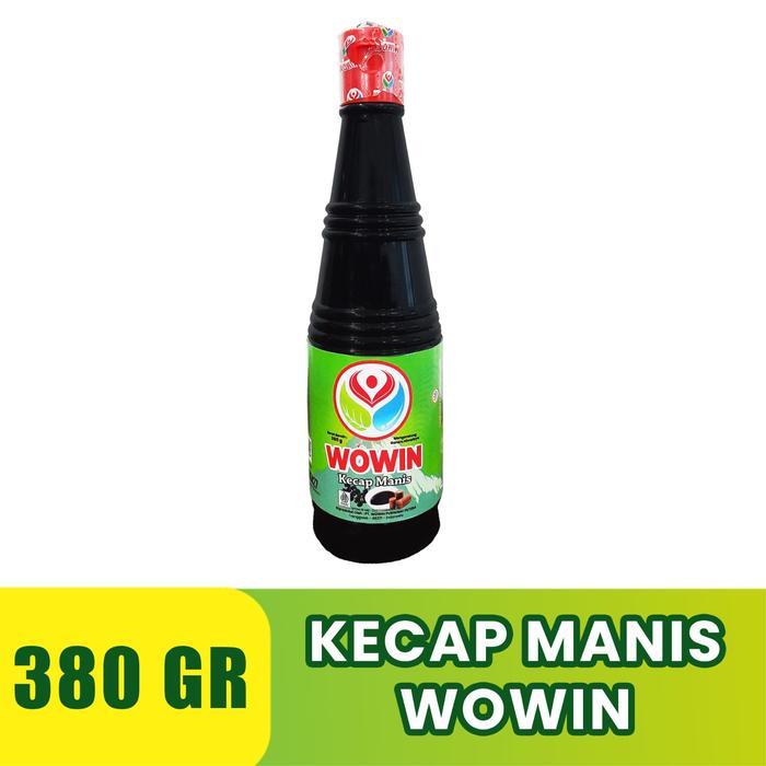

Kecap Manis Wowin 380g – Ekslusif dengan Garam Himalaya Rendah Natrium