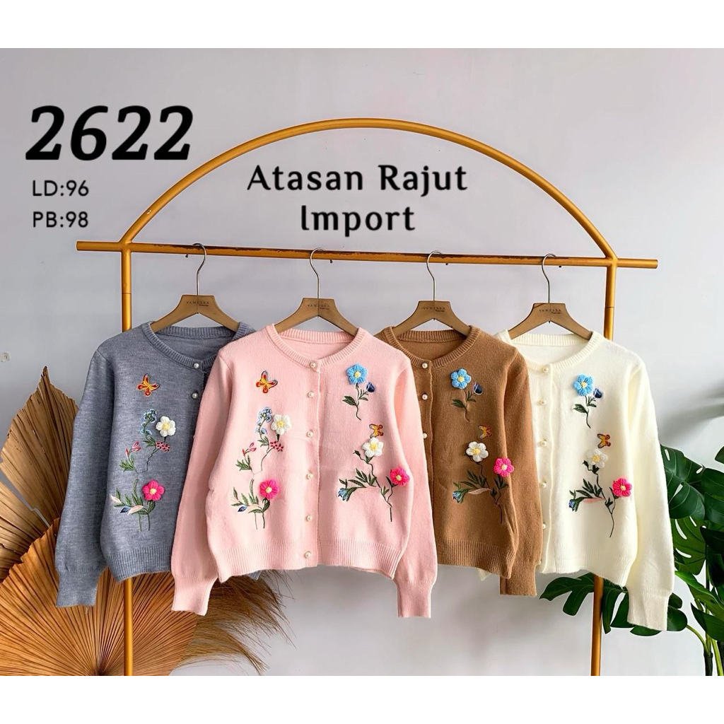 atasan sisca rajut vns, cardigan mewah, outer rajut, cardigan vns, outer halus, atasan knit, atasan 