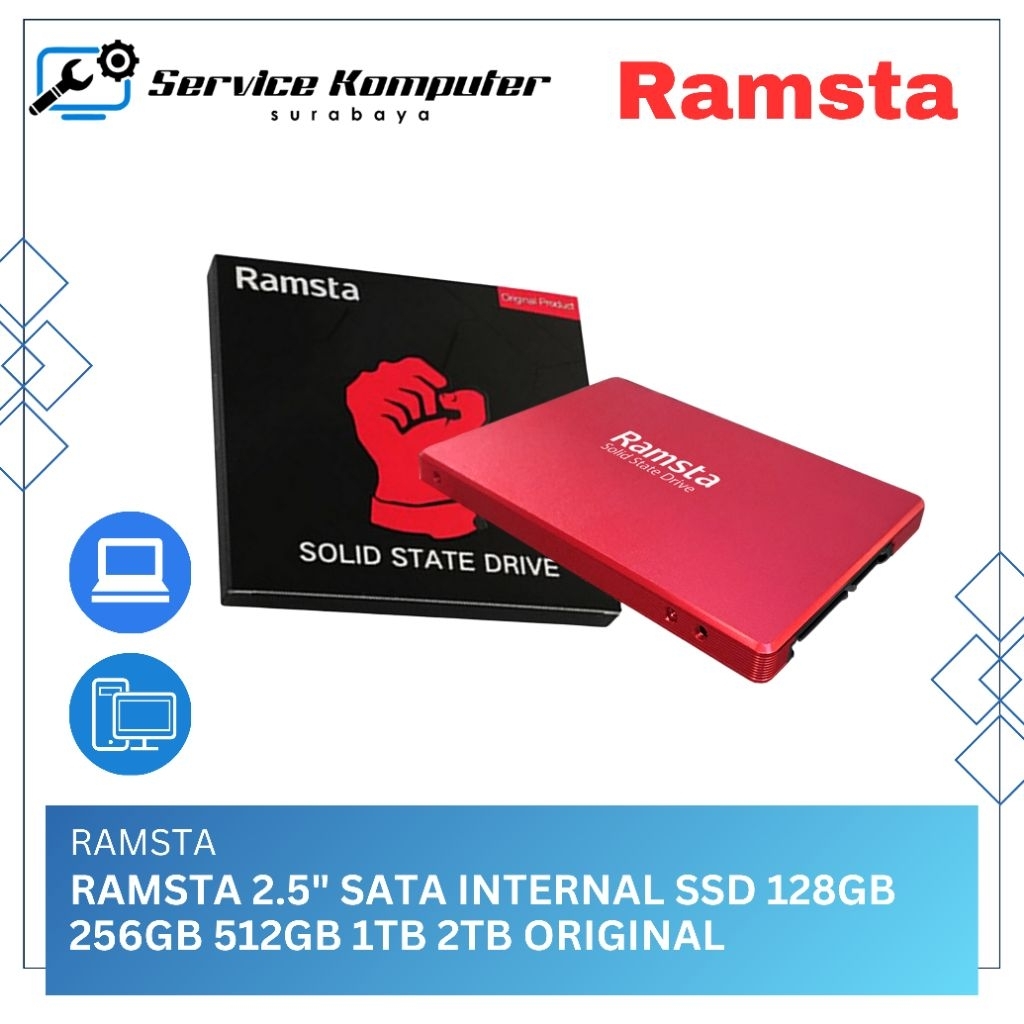 SSD RAMSTA 2.5" SATA internal ssd 1tb 2tb original