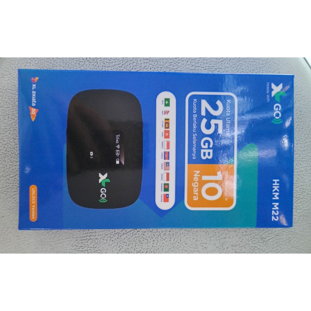 Modem Mifi 4G HKM M22 Xl Go 25gb/6bln UNLOCK