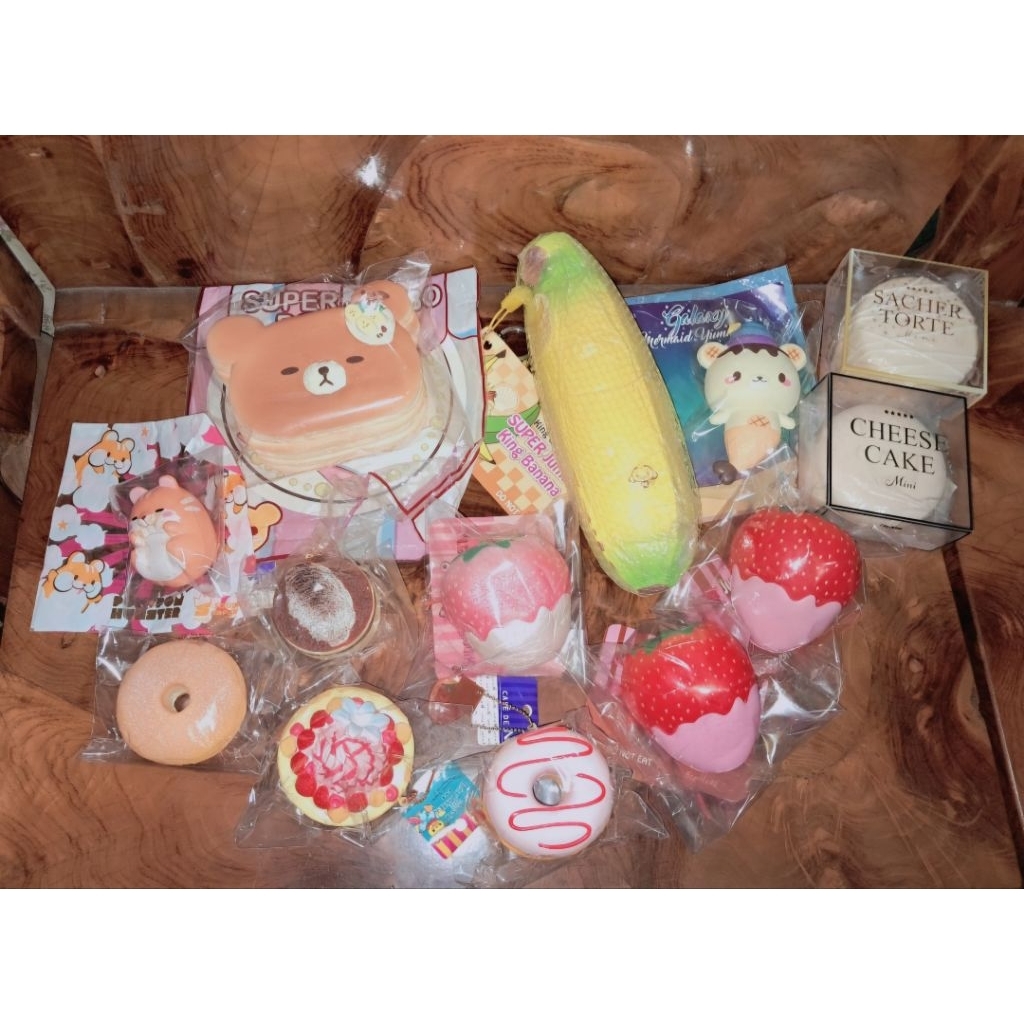 ‼️ WAJIB CO KARDUS ‼️ SQUISHY PRELOVED | PUNIMARU, CREAMIICANDY, YUMMIIBEAR, IBLOOM |