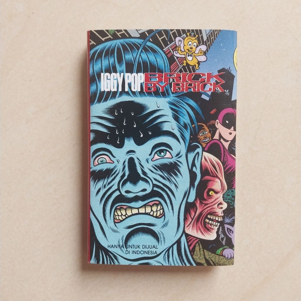 KASET IGGY POP ALBUM BRICK BY BRICK