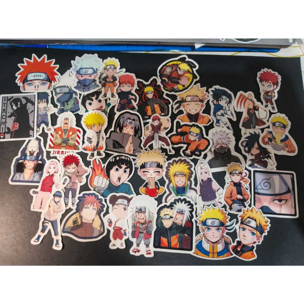 

[30 Biji] STICKER NARUTO / STIKER ANIME NARUTO / GLOSSY PREMIUM / STIKER ESTETIK / AESTHETIC STICKER