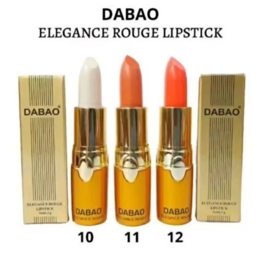DABAO ELEGANCE ROUGE LIPSTIK GOLD BPOM
