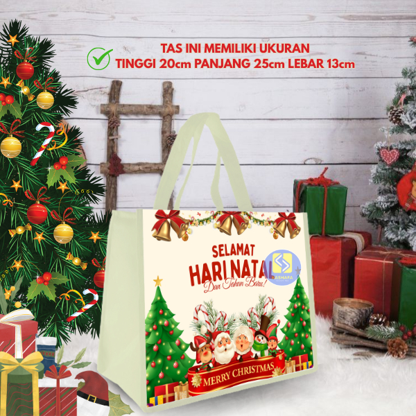 

GOODIE BAG NATAL / TAS SOUVENIR NATAL / TAS READY STOCK NATAL / BINGKISAN NATAL BISA BELI SATUAN / TAS HAMPERS NATAL / BINGKISAN NATAL / Goodie Bag Natal Termurah Dan Terlaris