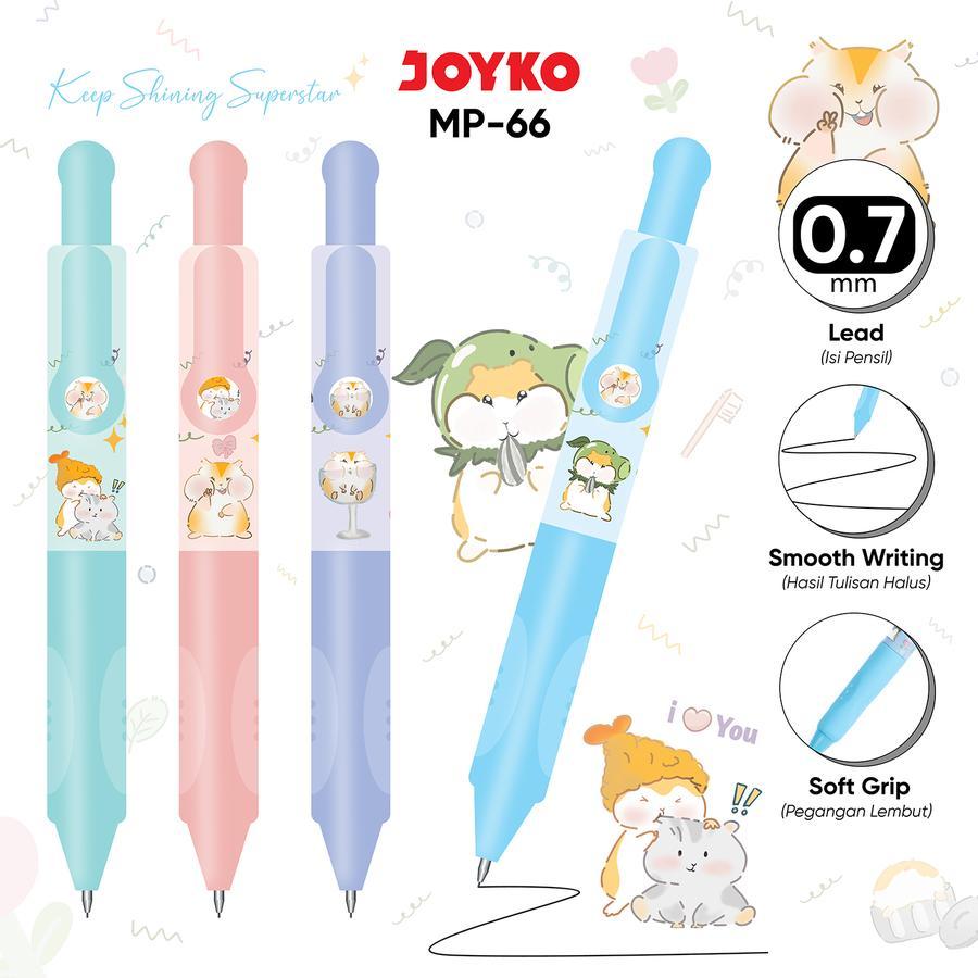 

Pensil Mekanik Joyko MP-66 Keep Shining Superstar 0.7 mm Mechanical Pencil