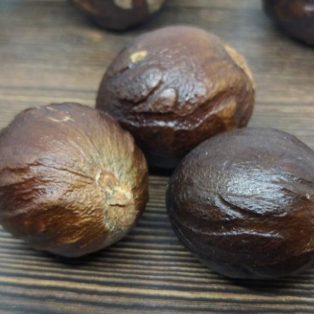 

100gram pala kering segar utuh rempah alami