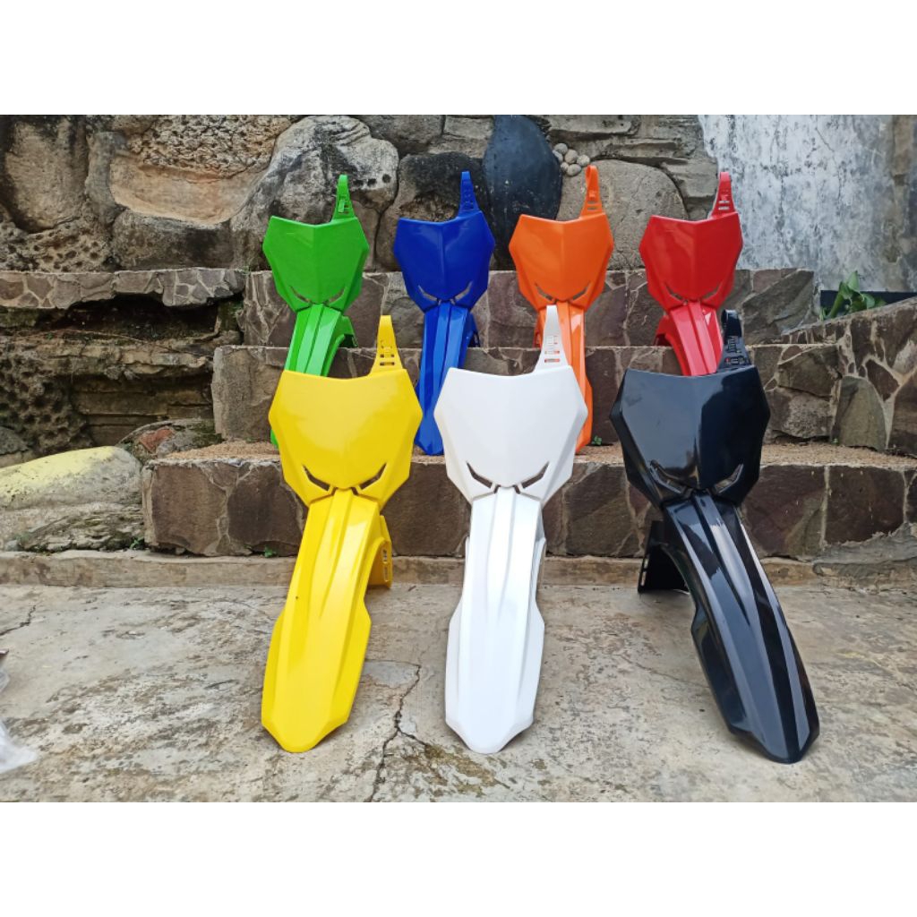 spakbor depan rmz450 dan papan nomer rmz450 slebor depan rmz 450 spakbor rmz450 plat nomer rmz 450 p