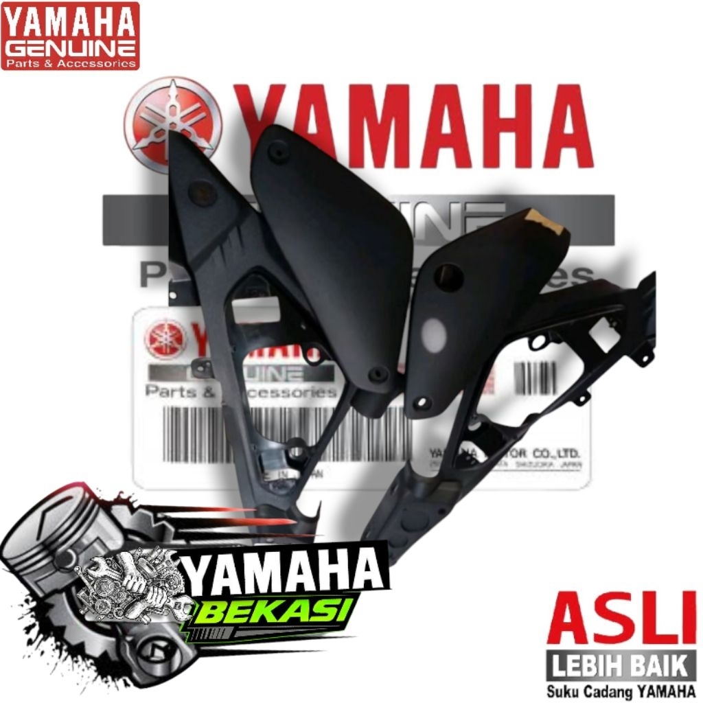 COVE SIDE BODY SAMPING XSR 155 SET TUTUP AKI ORIGINAL YAMAHA
