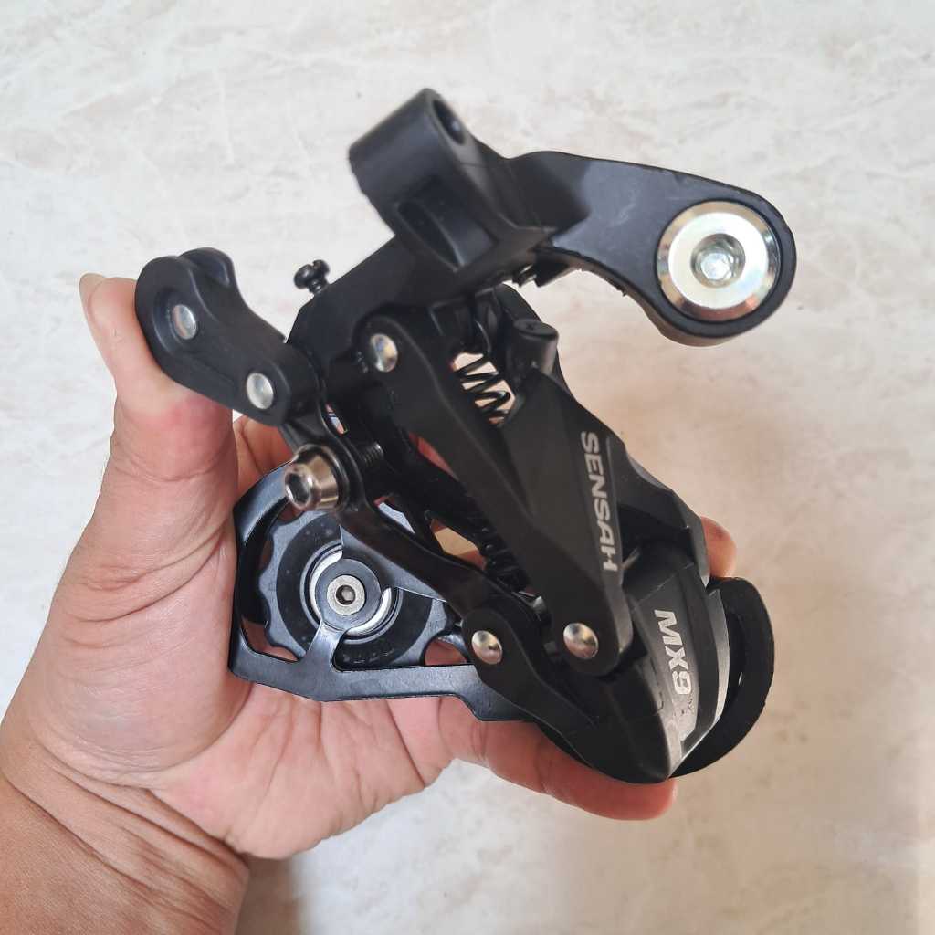 Rd sensah MX9 9 speed short cage / Rear derailleur sepeda lipat roadbike / RD SENSAH 9 SPEED SS SHOR