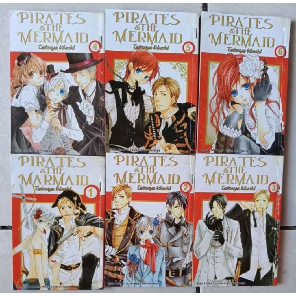 komik pirates & the mermaid 1-6 ongoing