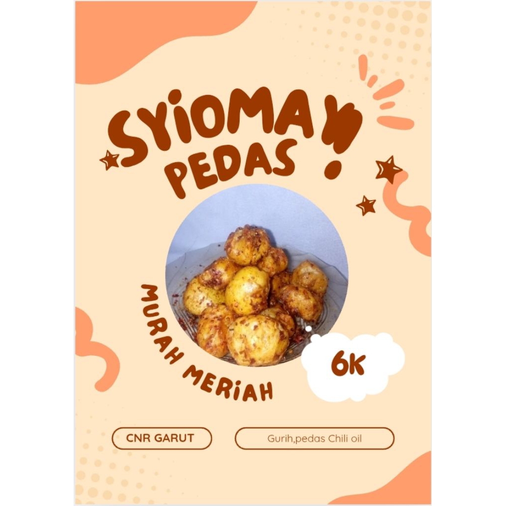 

PROMO syiomay pedas chili oil ter enak dan ter laris
