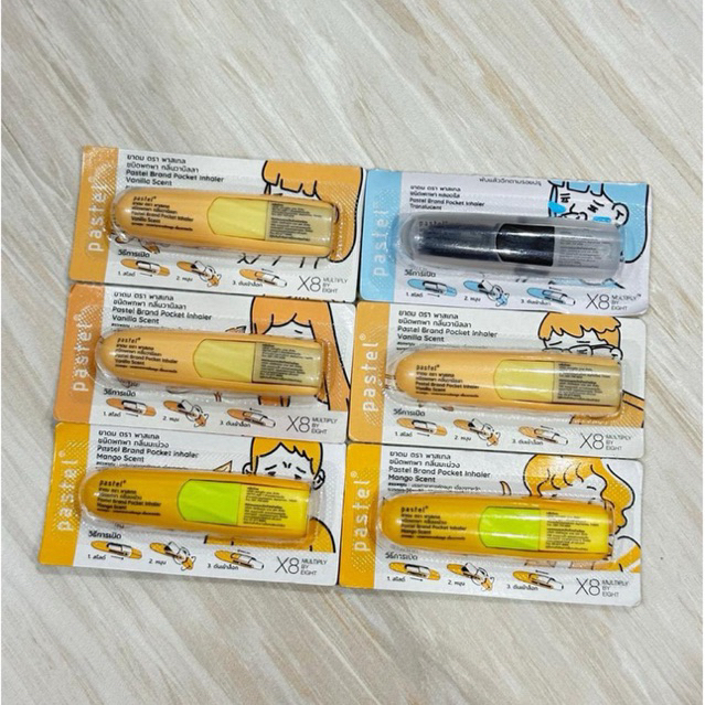 Pocket Inhaler Pastel Original Thailand Fruity Series Jaemin NCT Series