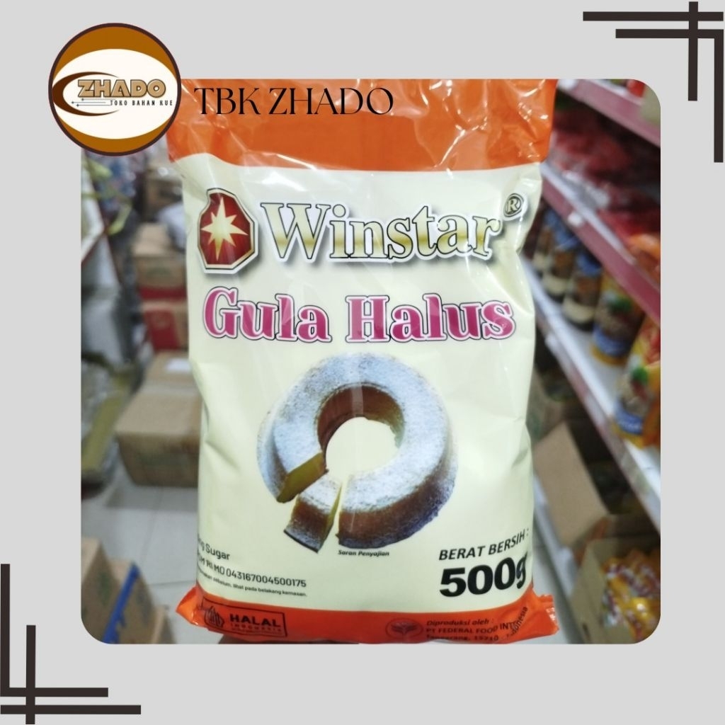 

Gula Halus / Icing Sugar Winstar all varian