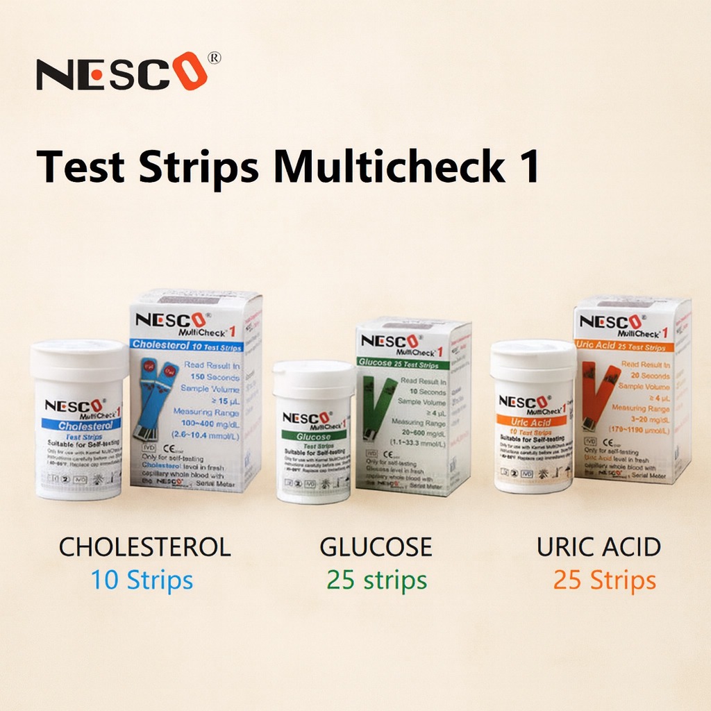 test strips nesco multicheck