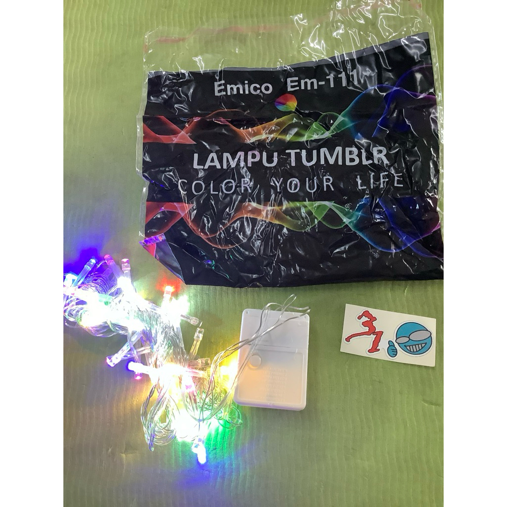 lampu natal kelap kelip +-5m