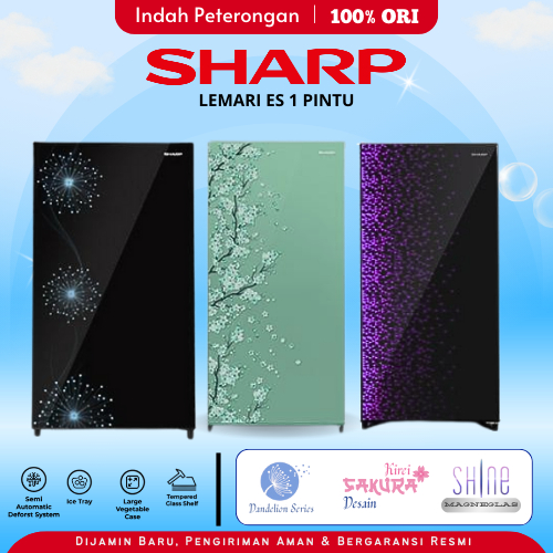 Lemari Es 1 Pintu Sharp / Lemari Es Murah / Lemari Es Jombang / Kulkas