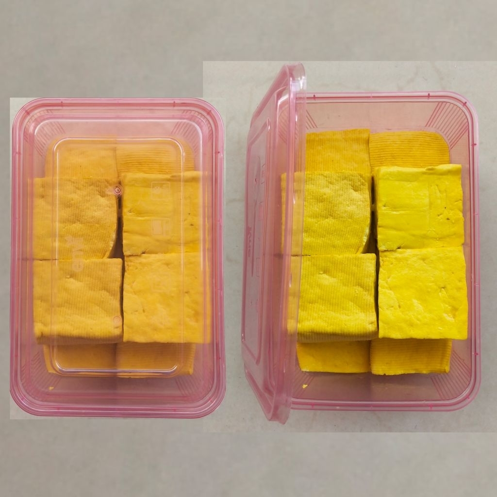 

Tahu Bandung fresh alami gurih Halal per box isi 10pcs